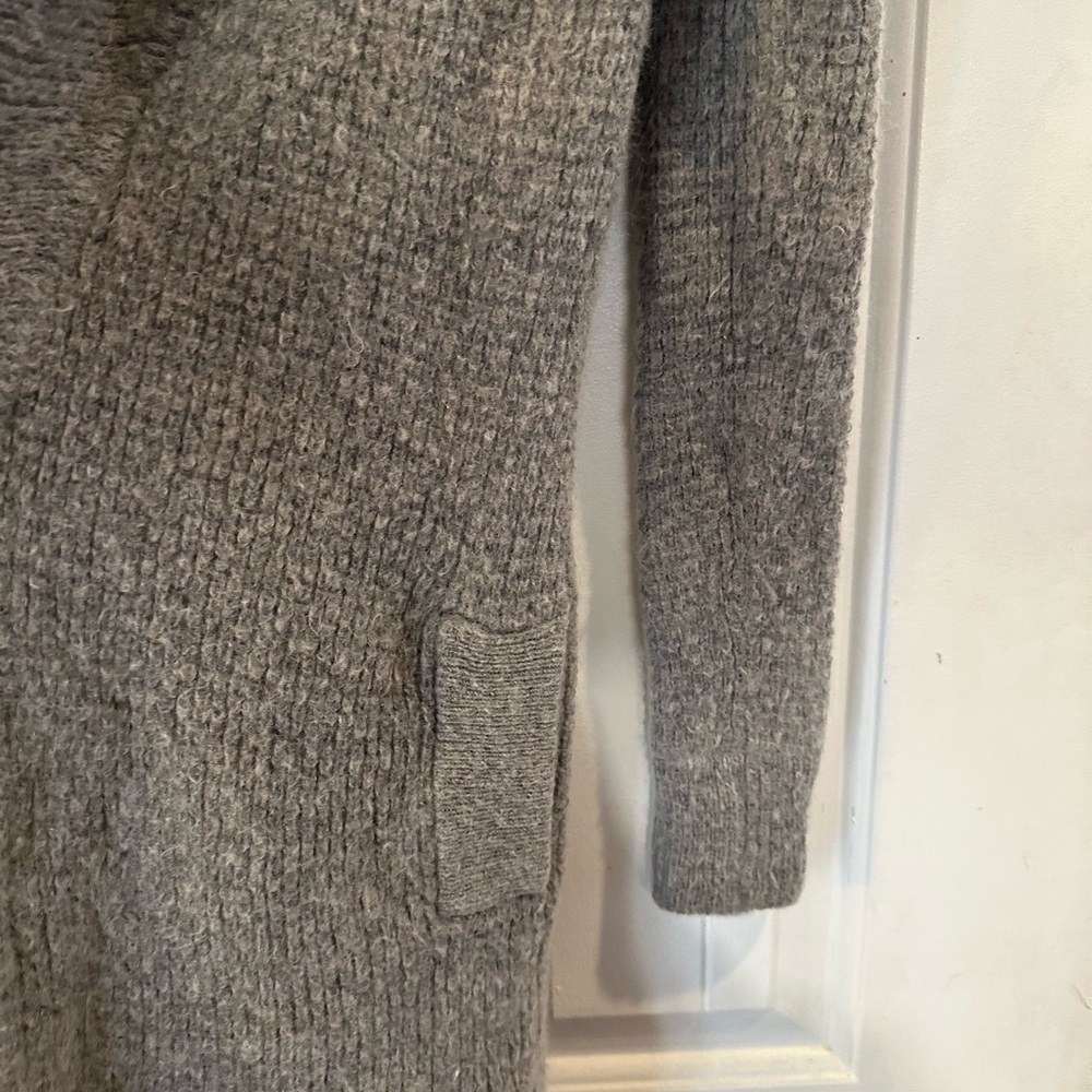 Boden Gray Shawl Collar Cardigan - Picture 2 of 4